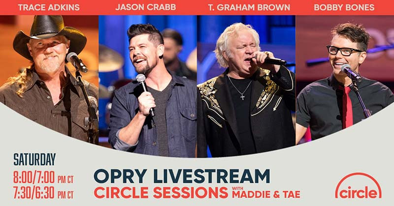 Tune In Alert: T. Graham Brown Joins Trace Adkins, Jason Crabb And Host Bobby Bones For A Special Easter Edition Of The Grand Ole Opry, Live On Circle