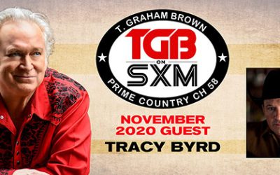 T. Graham Brown Welcomes Tracy Byrd To November’s Live Wire On SiriusXM’s Prime Country Channel 58 Starting Wednesday, November 4th at 10/9c