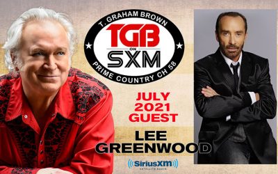 T. Graham Brown Welcomes Lee Greenwood As His Guest On July’s Live Wire On SiriusXM’s Prime Country Channel 58 Starting Wednesday, July 14 at 10/9c